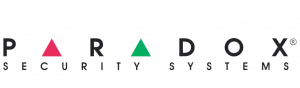 Logo de paradox security systems